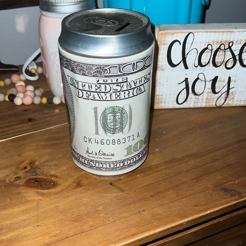 Hundred Dollar Bill Coin Bank